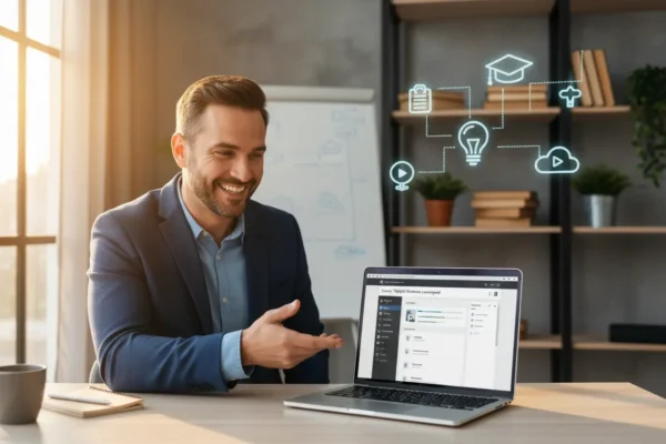 Homem empreendedor lms wordpress