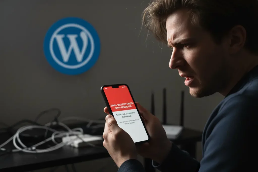 Falhas comuns no envio de e-mail do WordPress