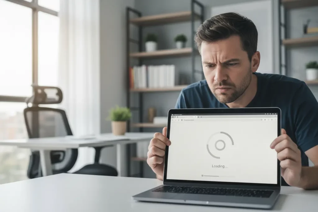 Site WordPress lento e otimização de performance.