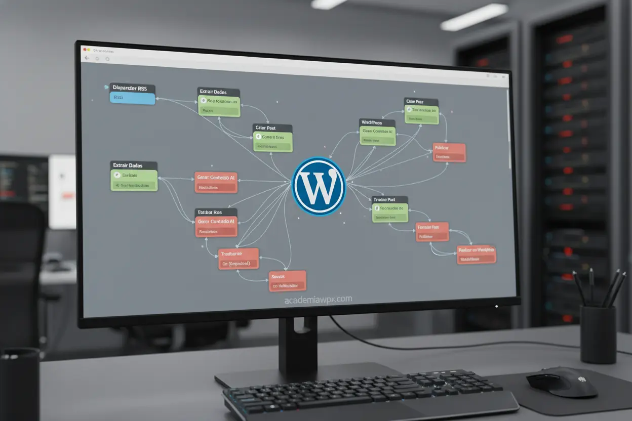 como usar o n8n para automatizar posts no wordpress