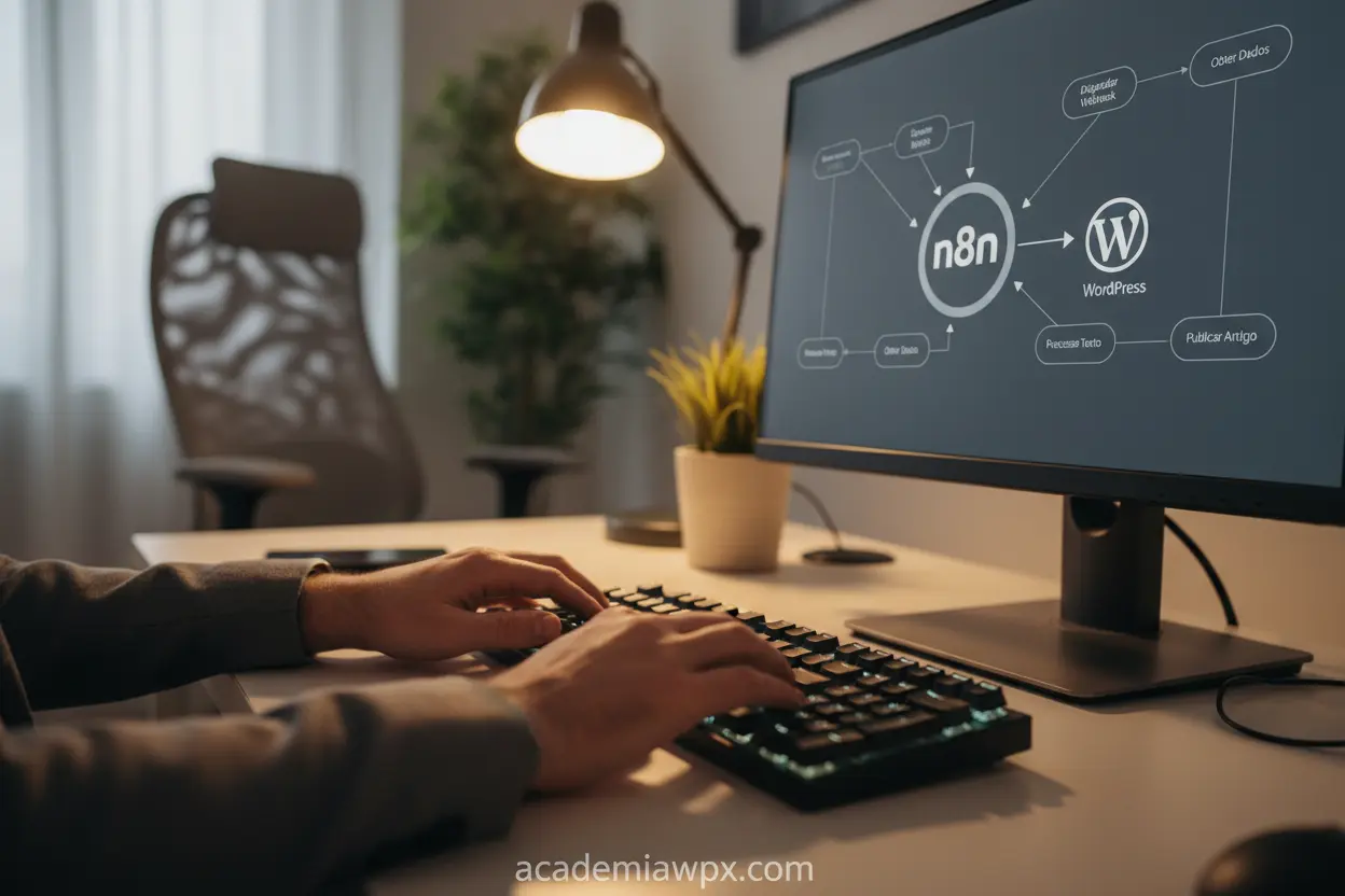 Configuração inicial de n8n com WordPress