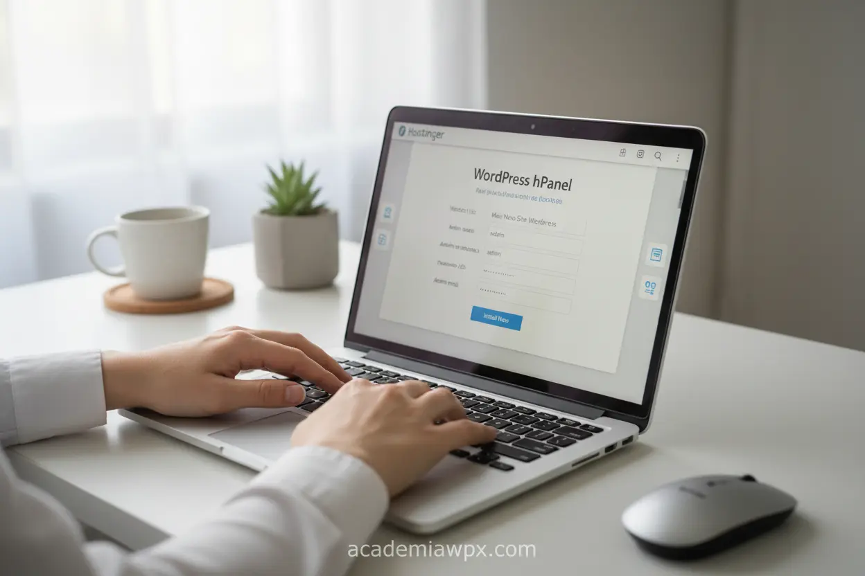 Guia de como instalar o wordpress na hostinger pelo hpanel.