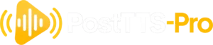 Postttspro logo transp escur